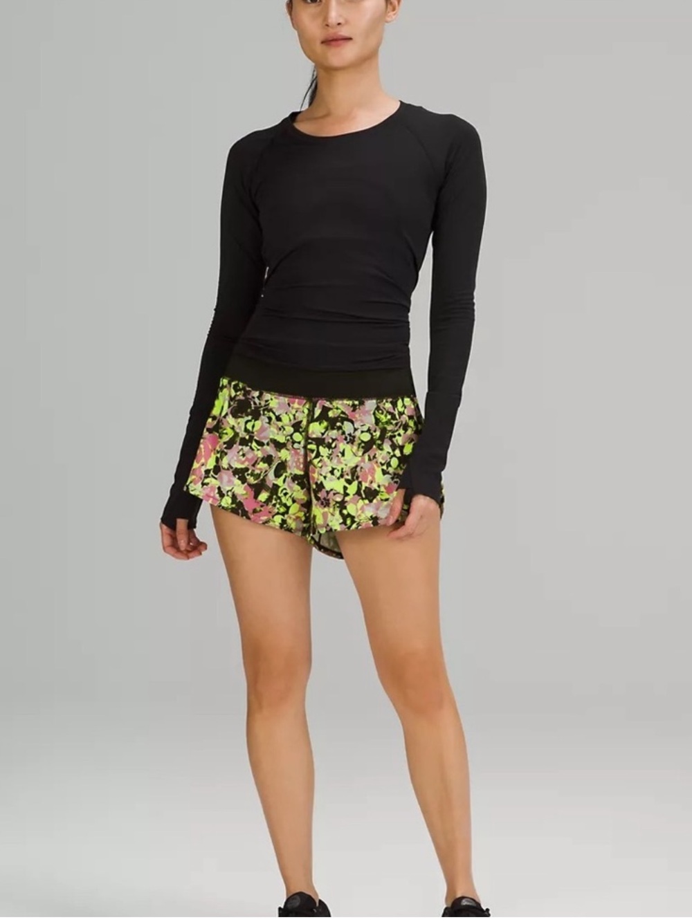 lululemon speed up shorts size 12